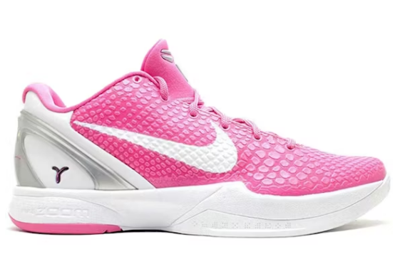 Kobe 6 Protro "Kay Yow Think Pink"